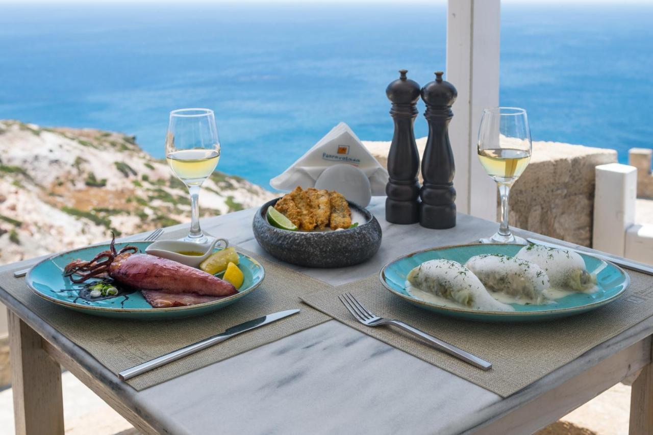 Psaravolada Hotel Milos Agia Kiriaki Beach  Bagian luar foto