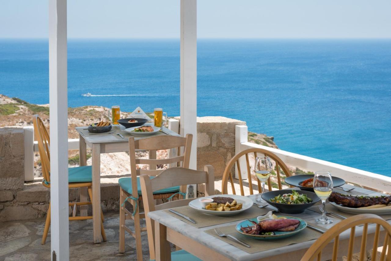 Psaravolada Hotel Milos Agia Kiriaki Beach  Bagian luar foto