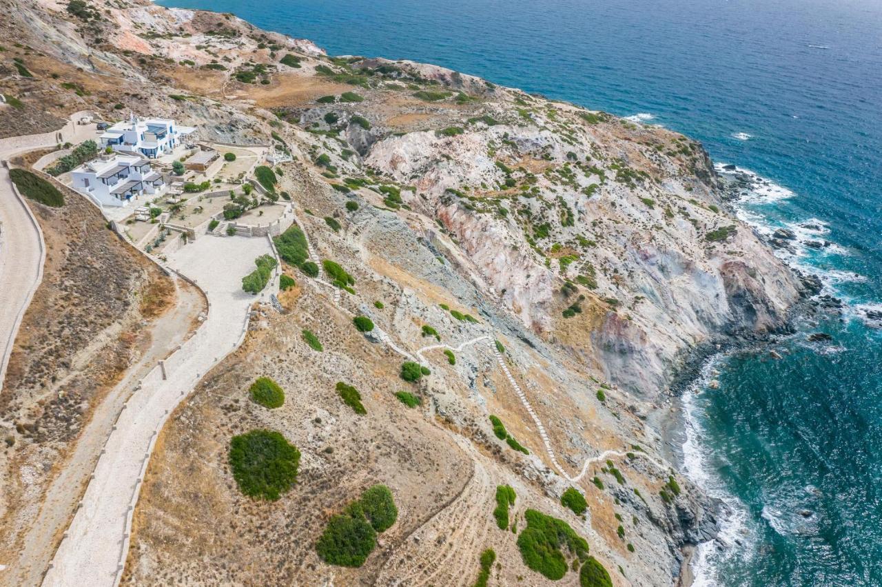 Psaravolada Hotel Milos Agia Kiriaki Beach  Bagian luar foto