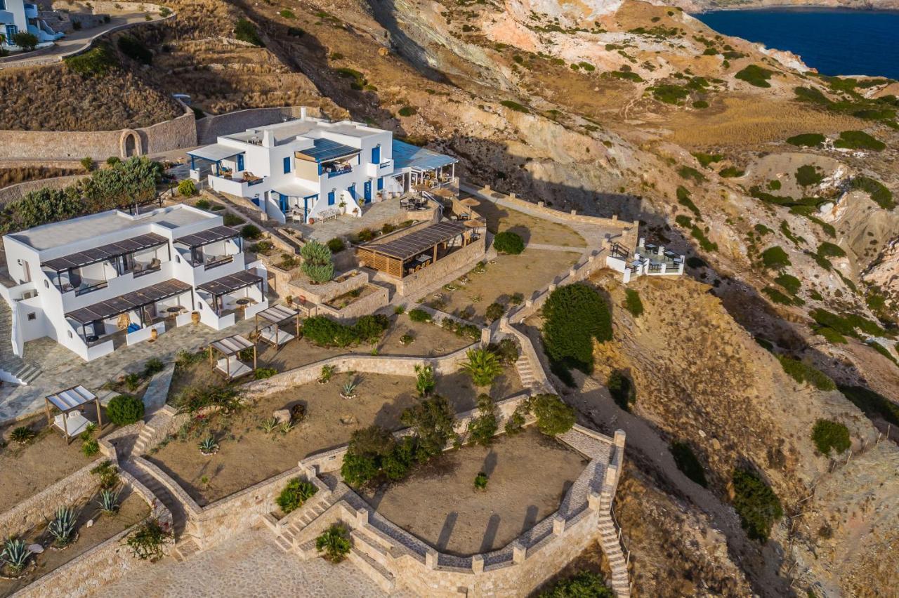 Psaravolada Hotel Milos Agia Kiriaki Beach  Bagian luar foto