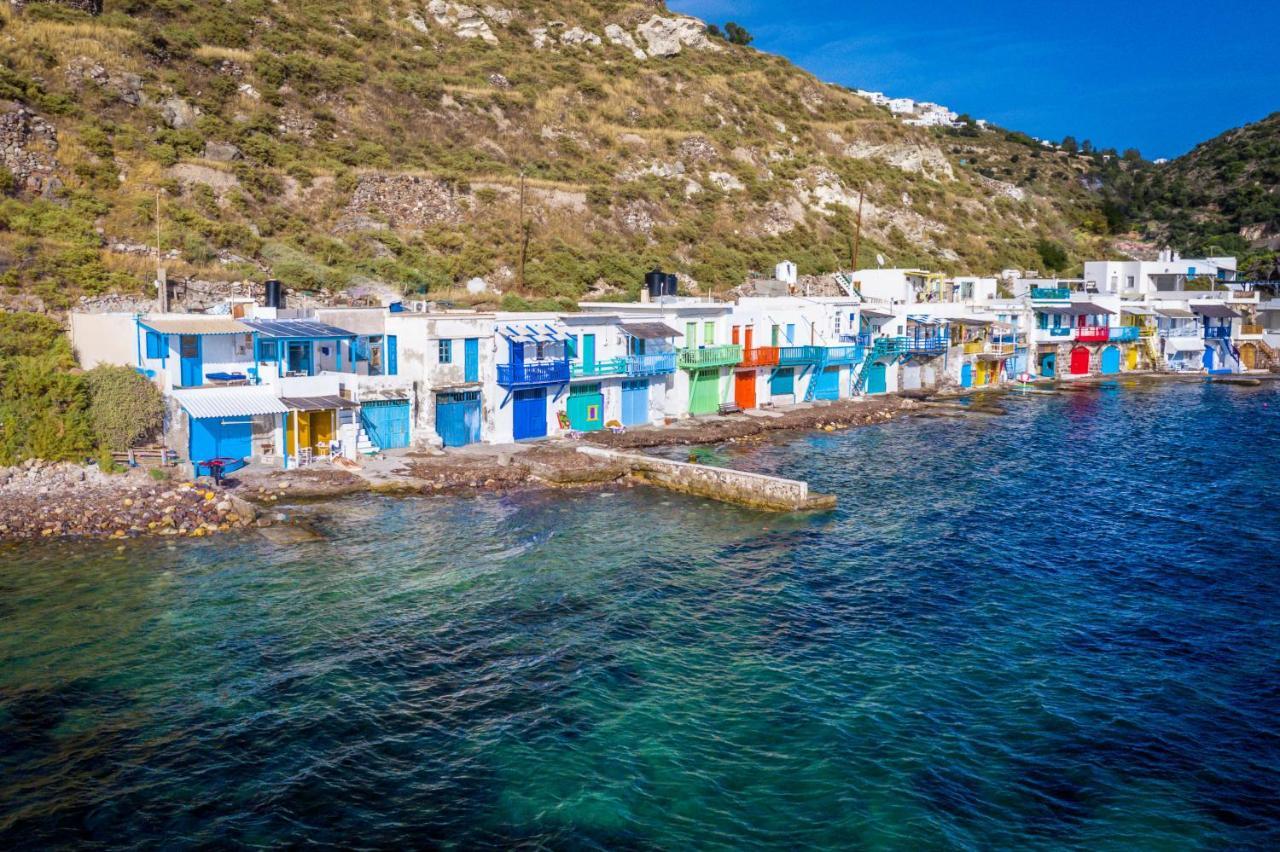 Psaravolada Hotel Milos Agia Kiriaki Beach  Bagian luar foto