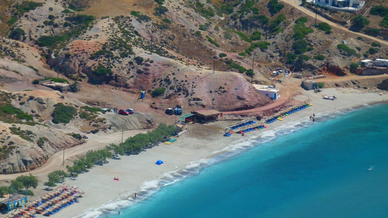 Psaravolada Hotel Milos Agia Kiriaki Beach  Bagian luar foto