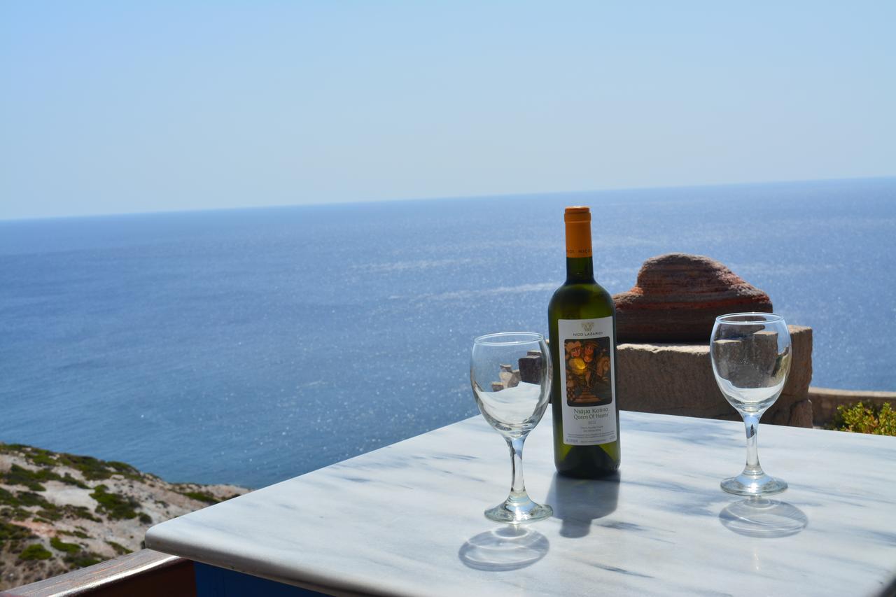 Psaravolada Hotel Milos Agia Kiriaki Beach  Bagian luar foto