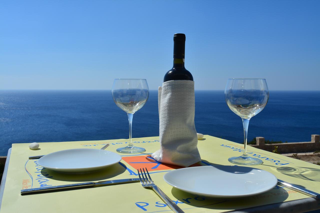 Psaravolada Hotel Milos Agia Kiriaki Beach  Bagian luar foto