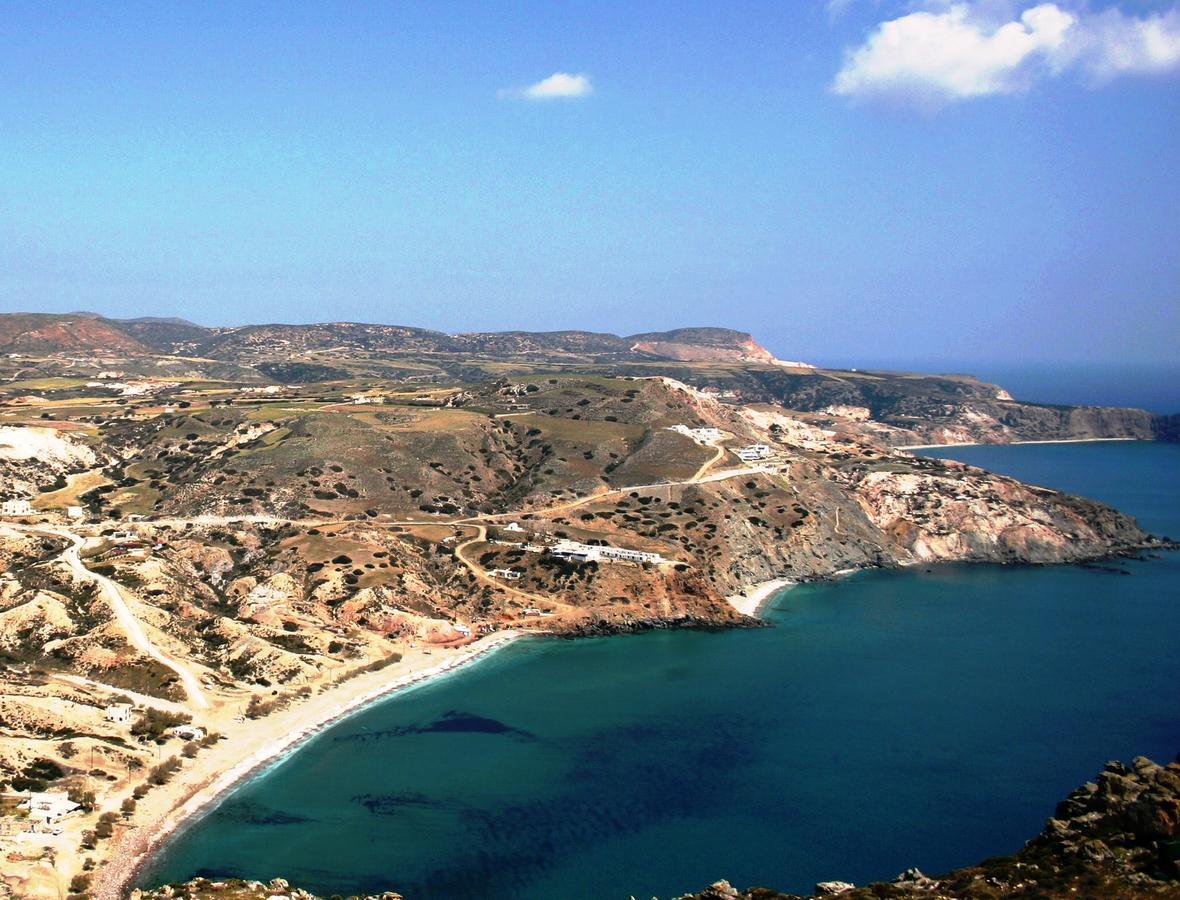 Psaravolada Hotel Milos Agia Kiriaki Beach  Bagian luar foto