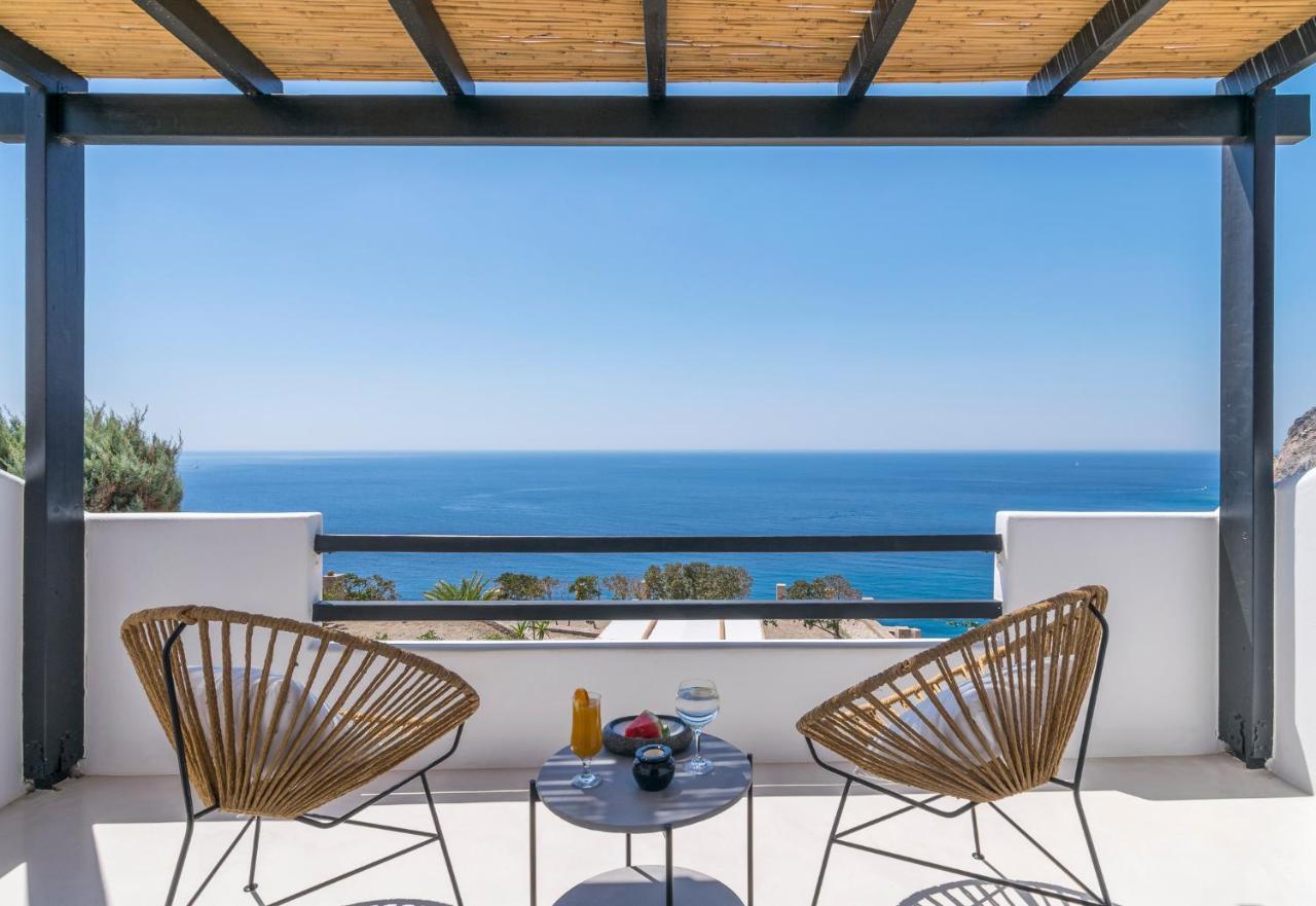 Psaravolada Hotel Milos Agia Kiriaki Beach  Bagian luar foto
