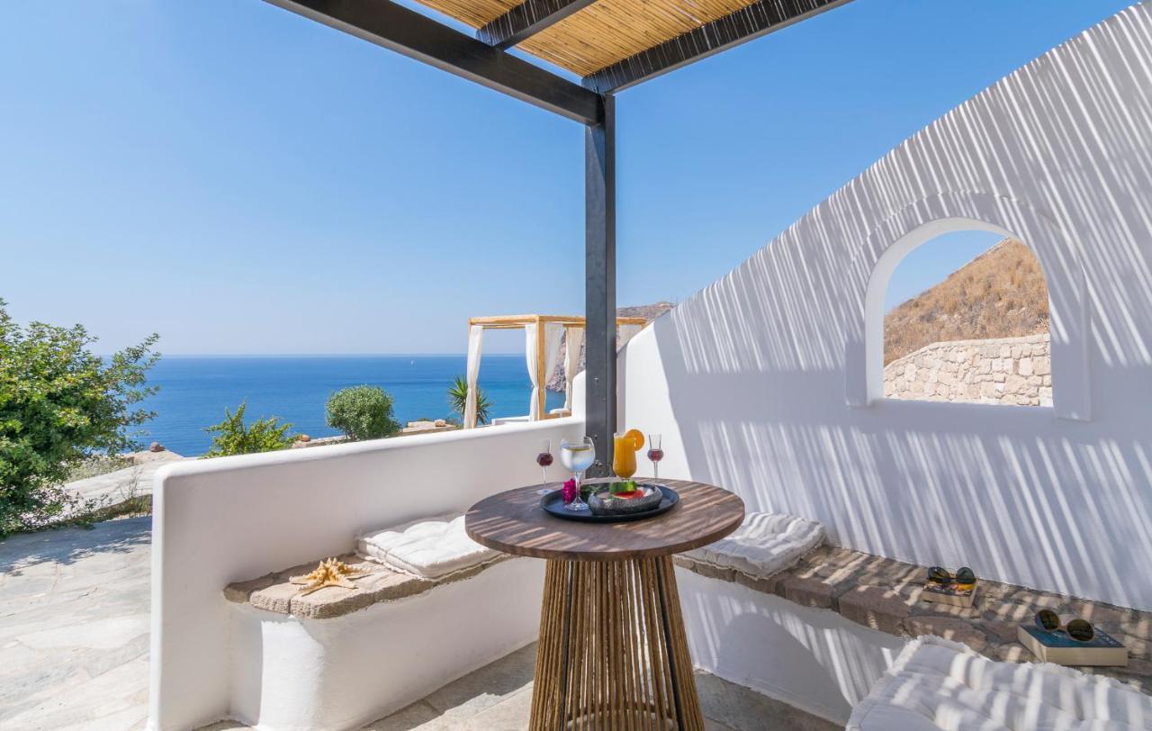 Psaravolada Hotel Milos Agia Kiriaki Beach  Bagian luar foto