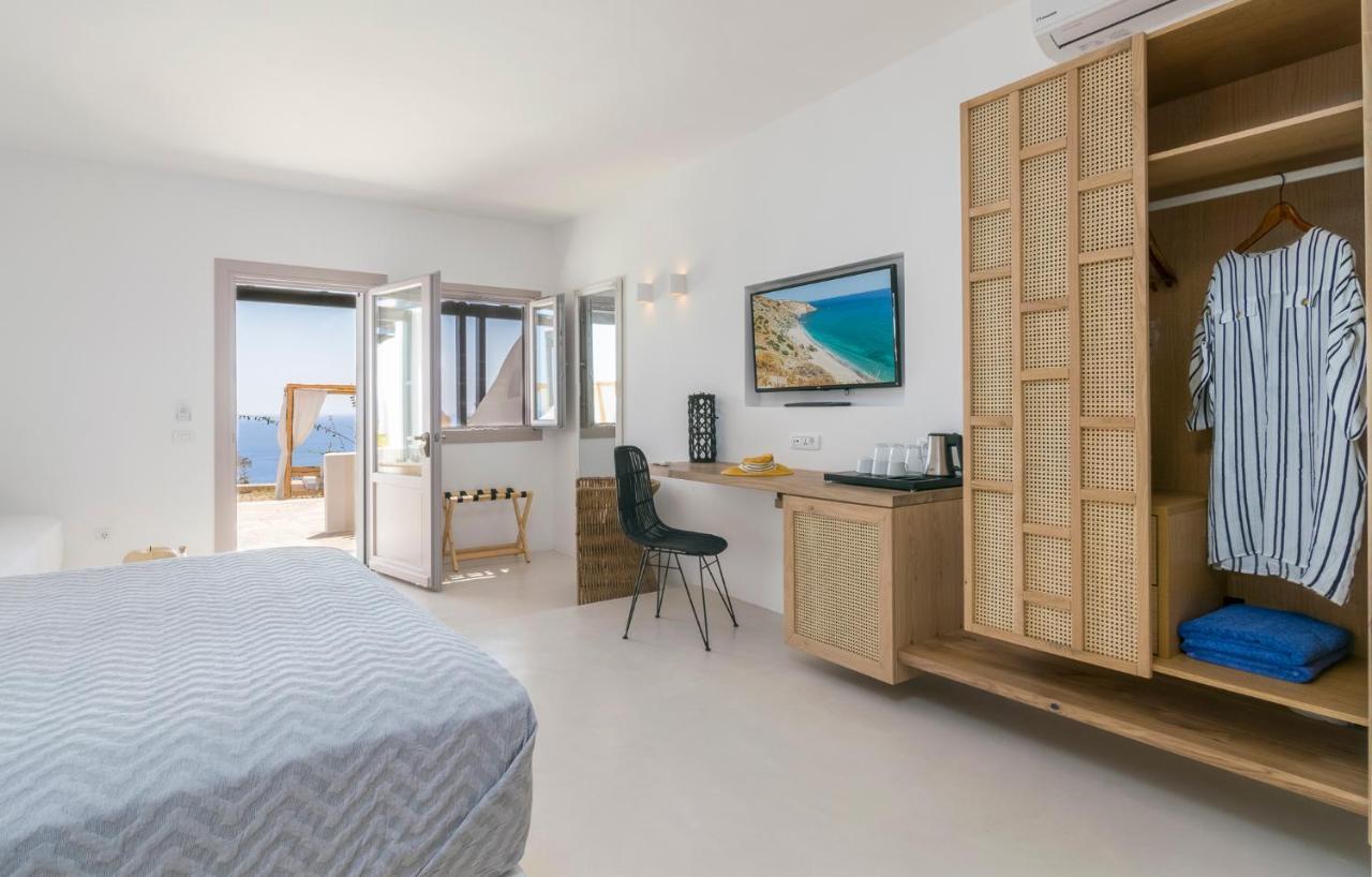 Psaravolada Hotel Milos Agia Kiriaki Beach  Bagian luar foto
