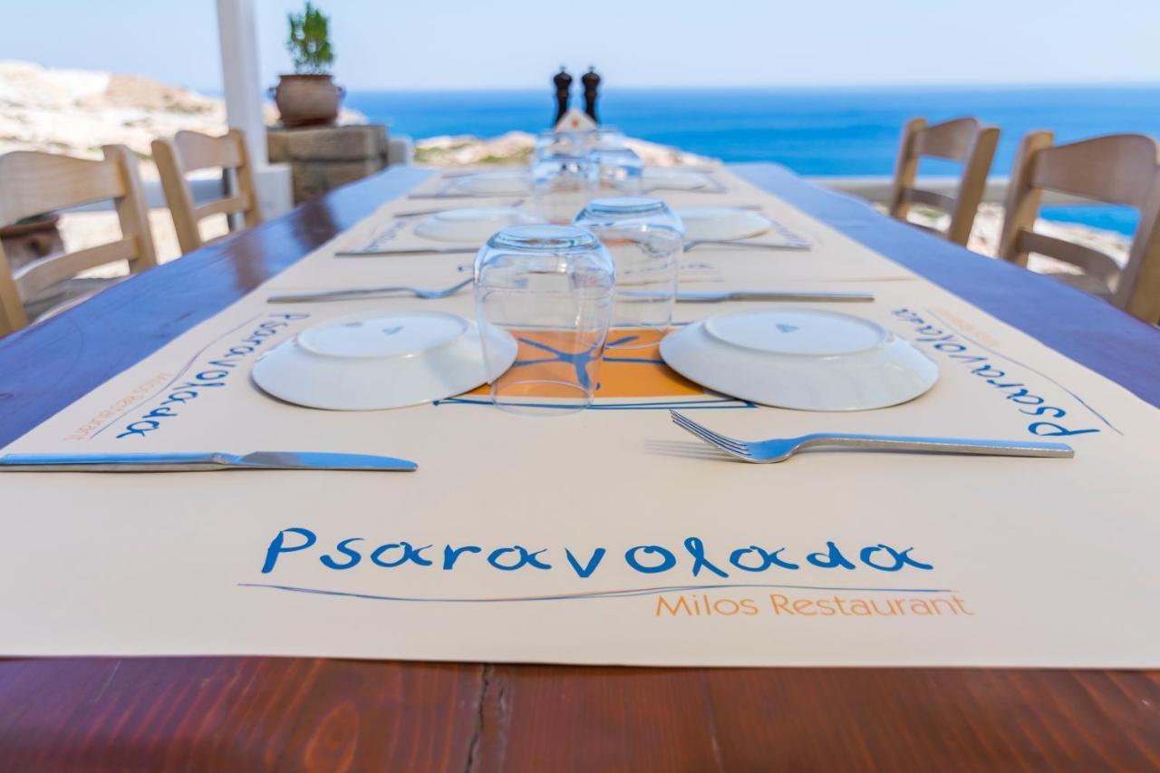 Psaravolada Hotel Milos Agia Kiriaki Beach  Bagian luar foto